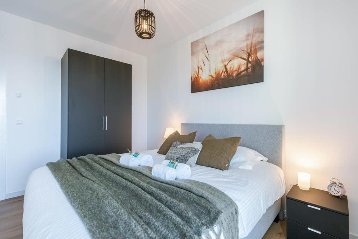 Huswell - Bright Apartment With Seaview 布列登 外观 照片