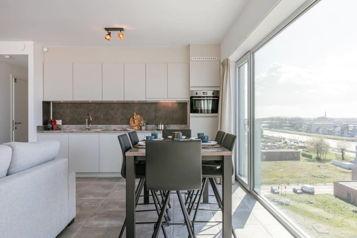 Huswell - Bright Apartment With Seaview 布列登 外观 照片