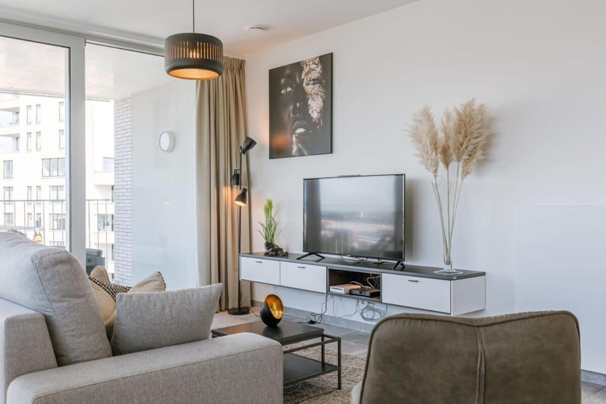 Huswell - Bright Apartment With Seaview 布列登 外观 照片