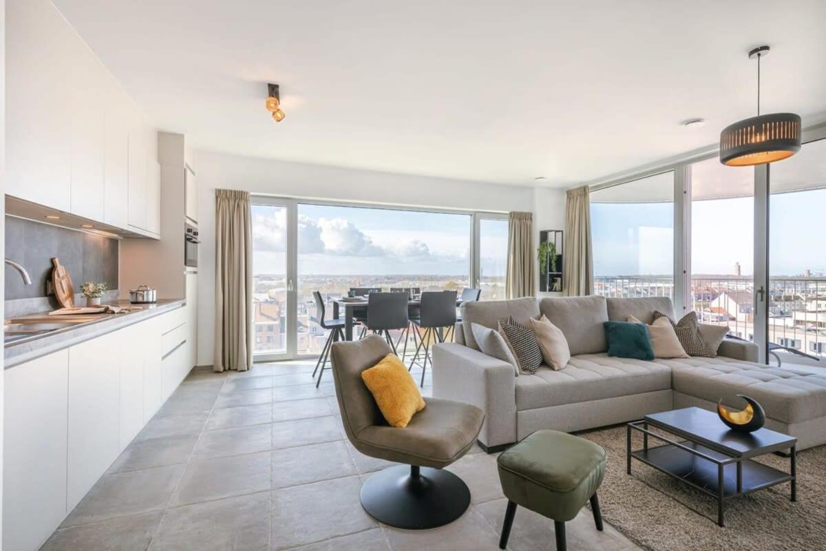 Huswell - Bright Apartment With Seaview 布列登 外观 照片