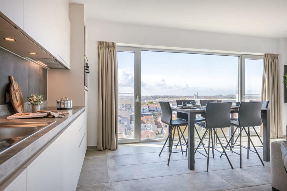 Huswell - Bright Apartment With Seaview 布列登 外观 照片